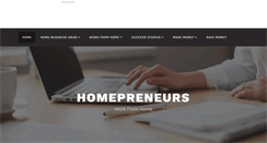 Desktop Screenshot of homepreneurs.net